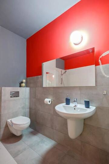 Фото номера Двухместный номер Делюкс с 2 отдельными кроватями Отель Net Hotel Pitesti г. Питешти 6